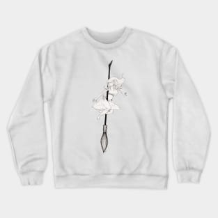 Pole Dancing Witch Crewneck Sweatshirt